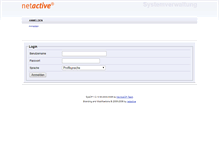 Tablet Screenshot of my.netactive.de